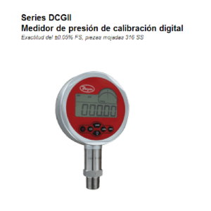 manómetro digital